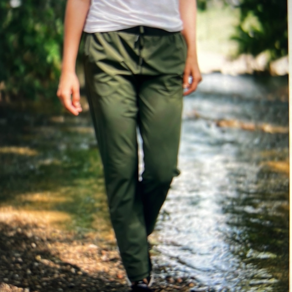 ZYIA Olive Green Track Pants